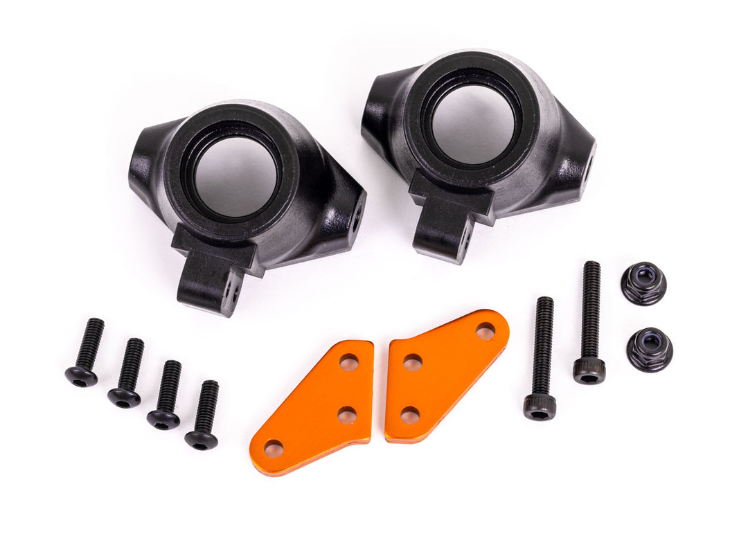 Traxxas Steering Block Arms Aluminum Anodized (2) Steering Blocks Left & Right 9637