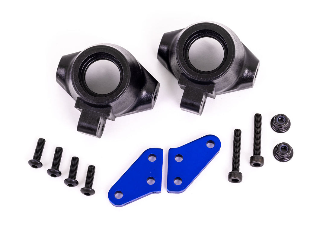 Traxxas Steering Block Arms Aluminum Anodized (2) Steering Blocks Left & Right 9637