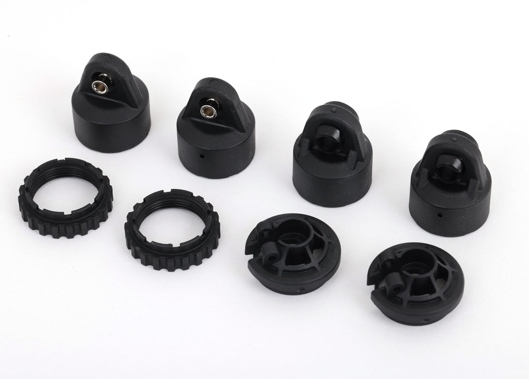 Traxxas Shock Caps, Gt-Maxx® Shocks (2) Spring Perch Adjusters (2) For 2 Shocks For Sledge™ 9664