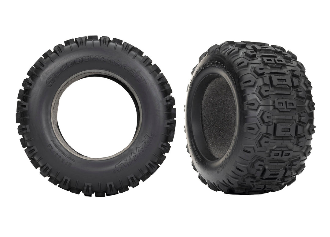 Traxxas Tires, Sledgehammer® (2)/ Foam Inserts (2) 9670
