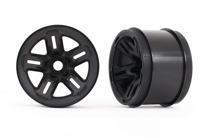Traxxas Wheels, 3.8" (Black) (2) (17Mm Splined) 9671