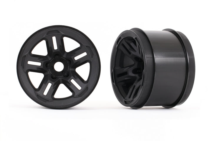 Traxxas Wheels, 3.8" (Black) (2) (17Mm Splined) 9671