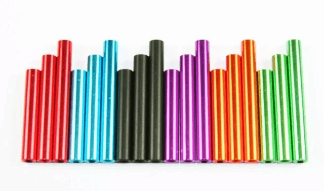 Aluminum Standoff M3 Orange 35mm 1 PCS - Excel RC