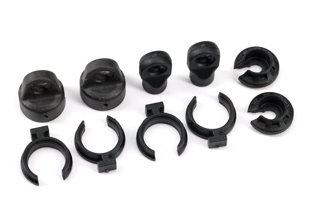 Traxxas Shock cap (2) spring perch (2) rod end (2) spring preload spacer (4) 9762A