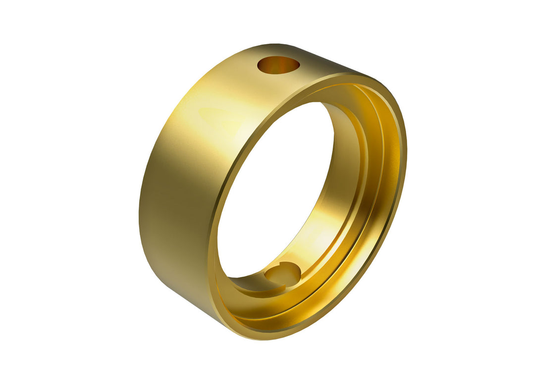 Traxxas Wheel weights brass (31 grams each) (2) (fits 9781 series wheels) 9780