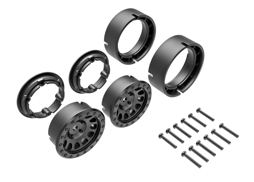 Traxxas TRX-4m 1/18 Scale Wheels 1 Inch Method Race 105 Beadlock 9781