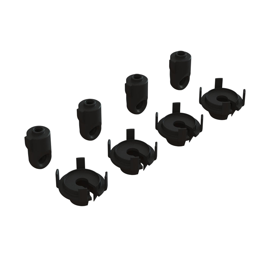 ARRMA Shock Rod End & Spring Perch Set (4 Shocks) ARA330740