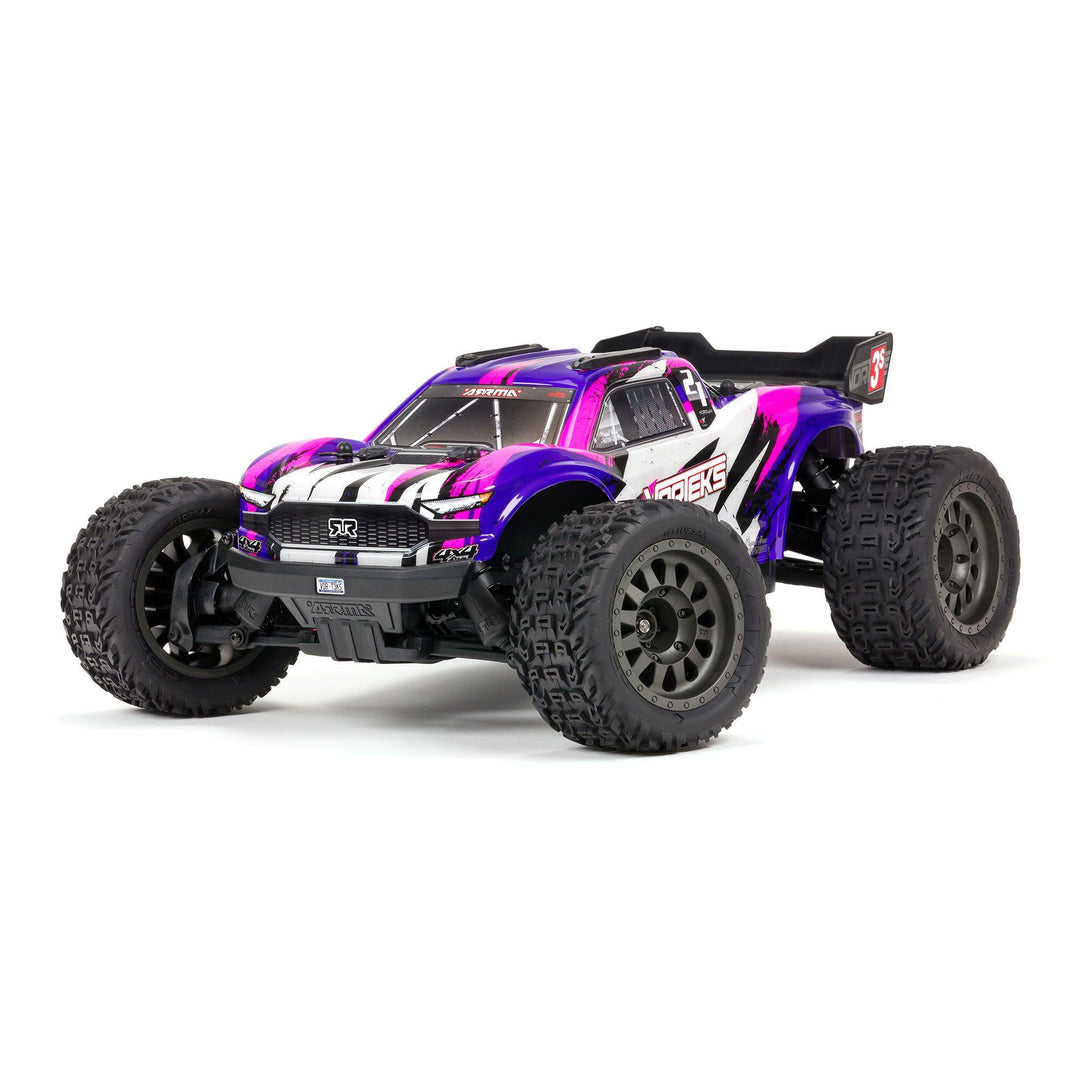 Arrma VORTEKS 4X4 3S BLX 1/10th Stadium Truck (Purple) ARA4305V3T2 - Excel RC