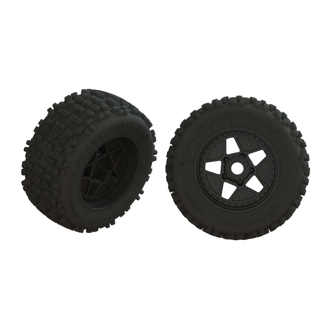 Arrma ARA550064 dBoots Backflip Tire Set, Glued (1 pair) - Excel RC