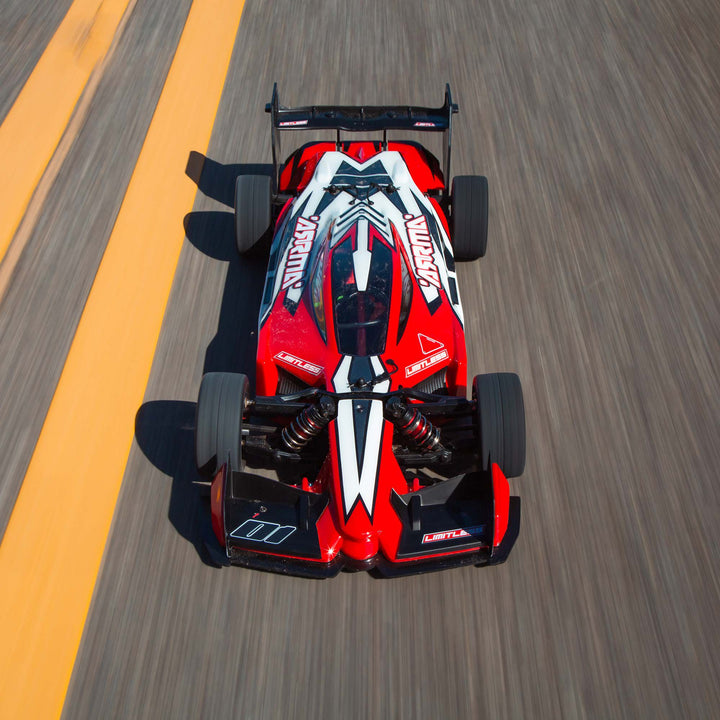 ARRMA LIMITLESS 1/7th Speed Machine Roller Clear ARA7116V2