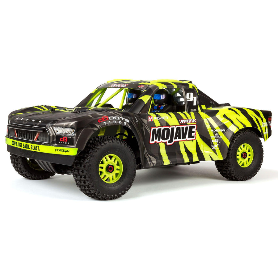 Arrma MOJAVE 6S 4WD BLX 1/7 Desert Truck RTR Green/Black - Excel RC