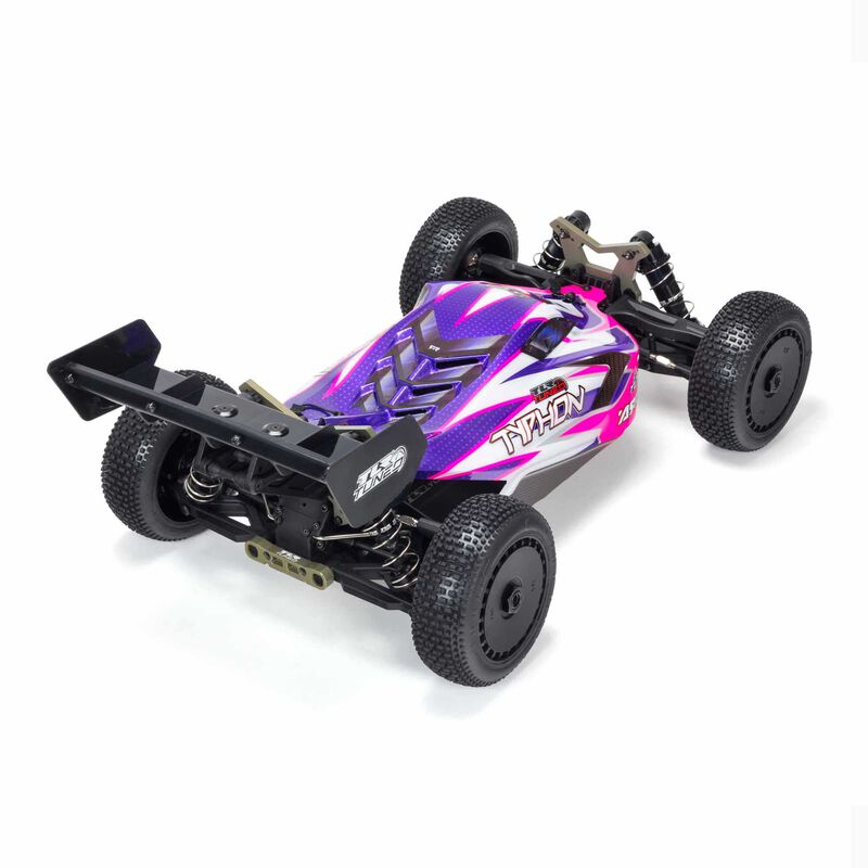 ARRMA Team Losi Tuned Typhon 1/8 4WD Roller Pink/Purple ARA8306