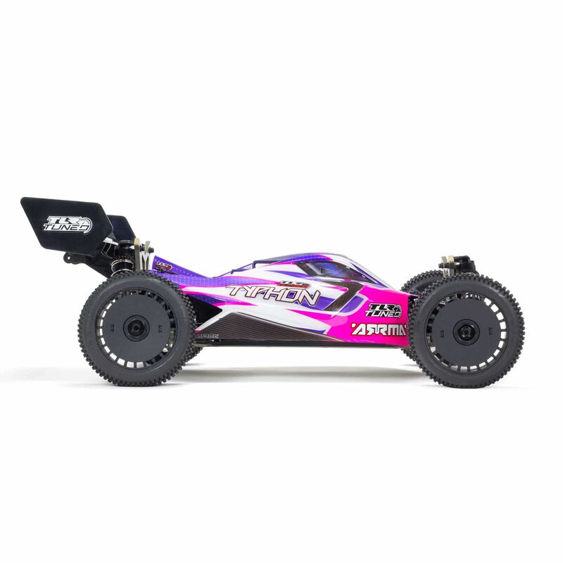 ARRMA Team Losi Tuned Typhon 1/8 4WD Roller Pink/Purple ARA8306