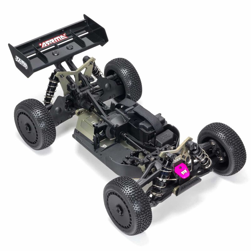 ARRMA Team Losi Tuned Typhon 1/8 4WD Roller Pink/Purple ARA8306
