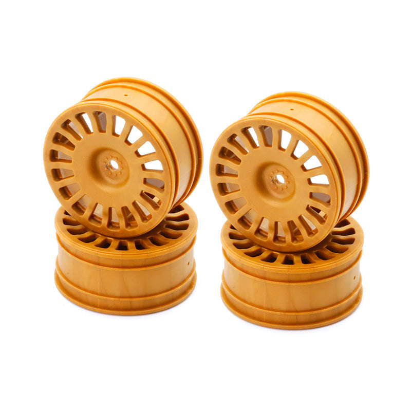 LC Racing 25mm 18 Spokes Wheels 4pcs (12mm Hex)