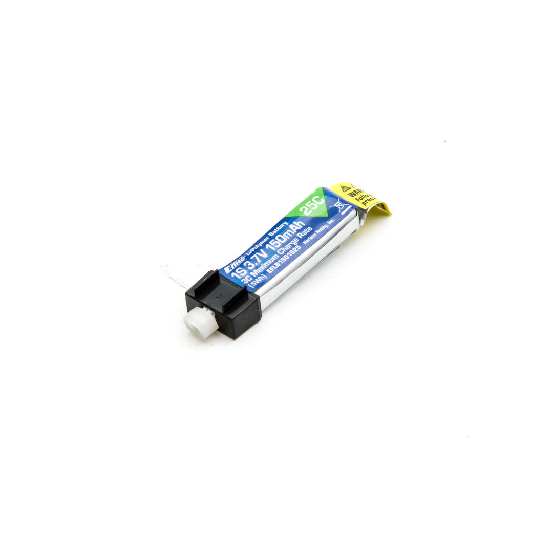 E-Flite 150mAh 1S 3.7V 25C LiPo Battery EFLB1501S25