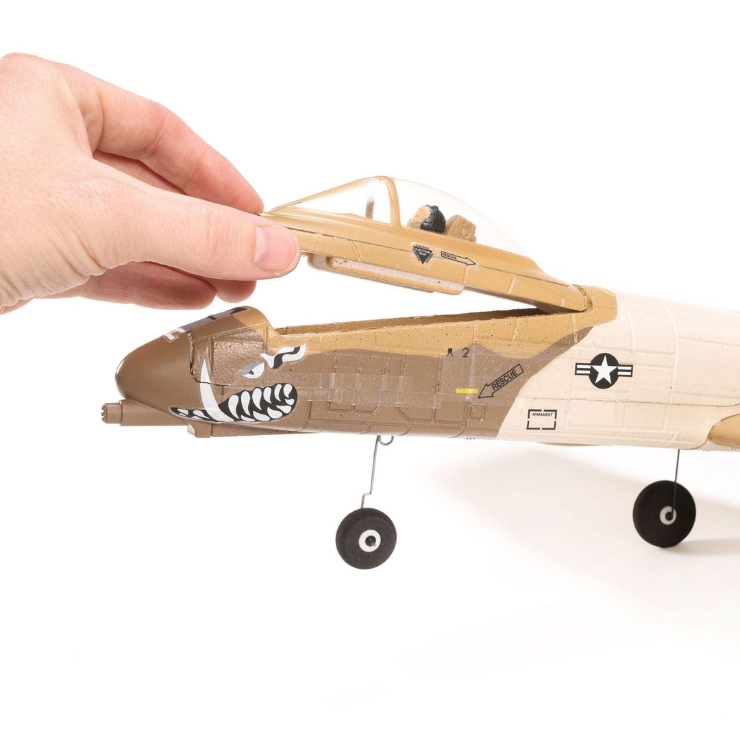 E-Flite EFLU6550 UMX A-10 Thunderbolt II 30mm EDF BNF Basic with AS3X and SAFE Select, 562mm - Excel RC