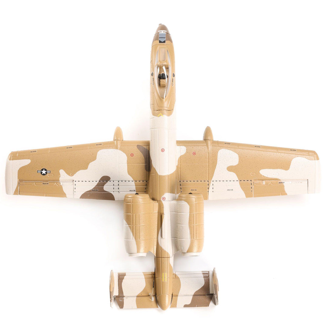 E-Flite EFLU6550 UMX A-10 Thunderbolt II 30mm EDF BNF Basic with AS3X and SAFE Select, 562mm - Excel RC