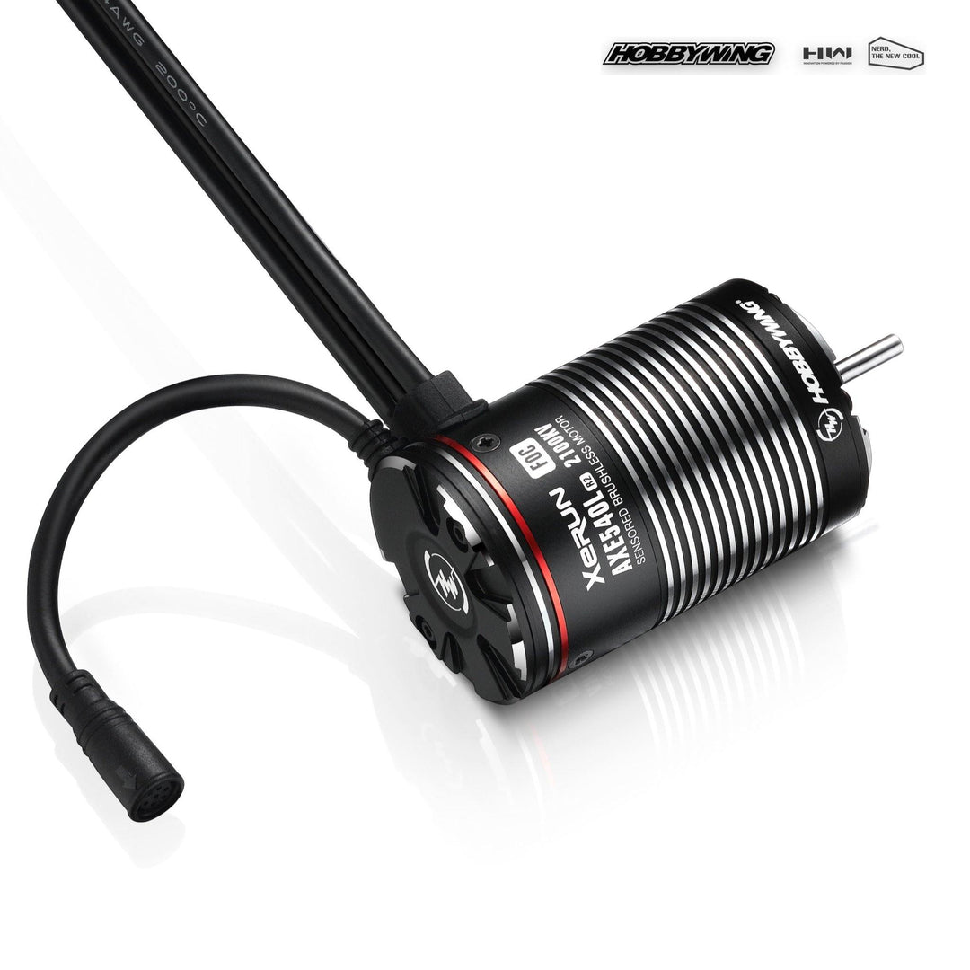 Hobbywing XERUN AXE 540L R2 Brushless System for Rock Crawler w/ AXE 540L-2100KV-R2 Motor Combo 38020312 - Excel RC