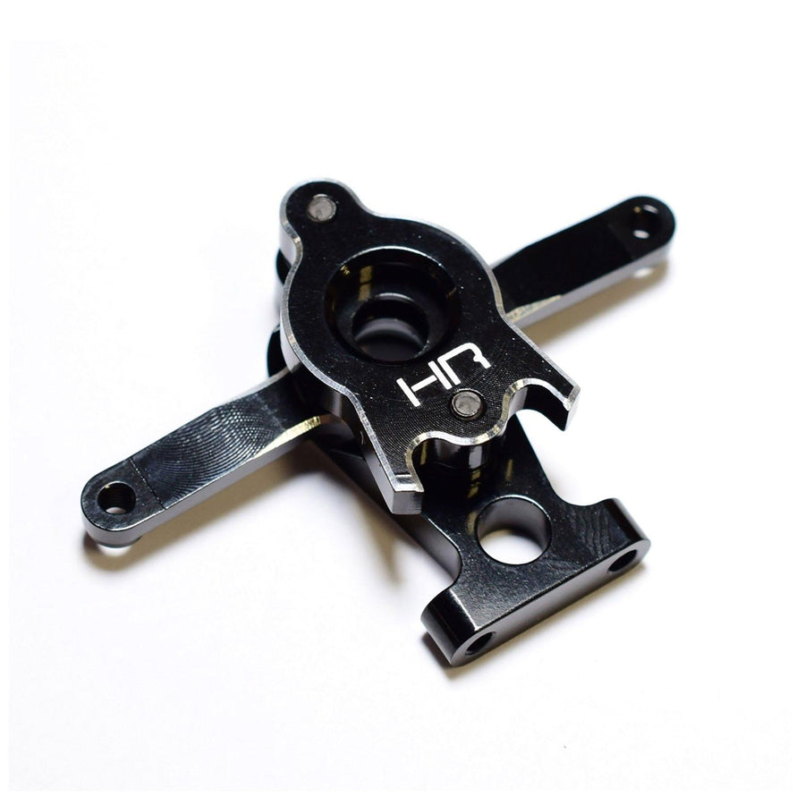 Hot Racing HRAVXS4801 Aluminum Servo Saver Steering Bellcrank, Black: 1/16 Traxxas - Excel RC