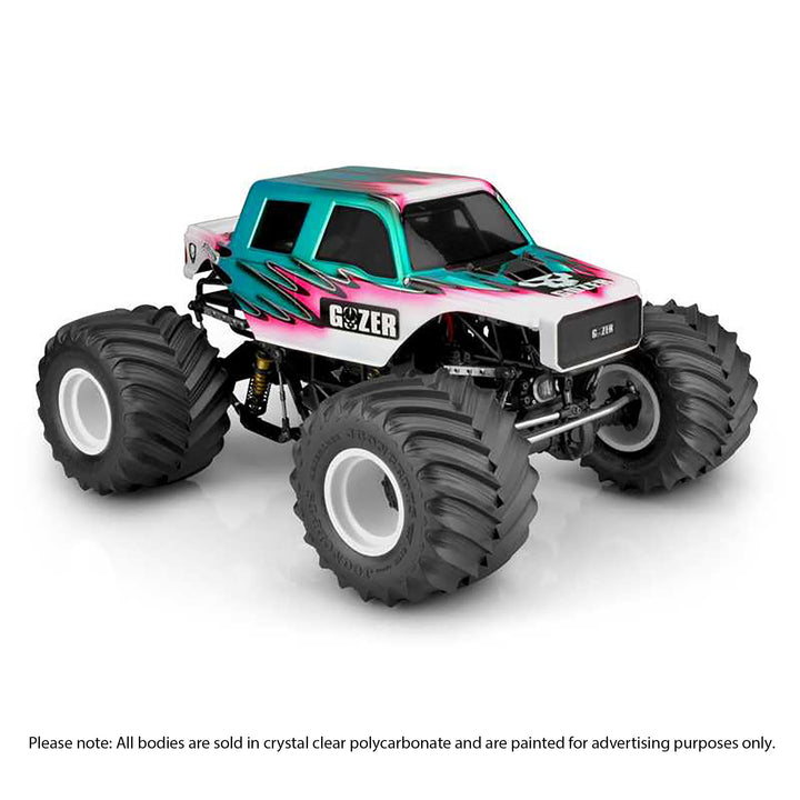 Jconcepts The Gozer Monster Truck Body Clear 12.5" Wheelbase 0427 | JCO0427