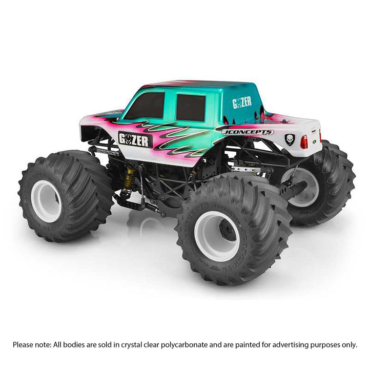 Jconcepts The Gozer Monster Truck Body Clear 12.5" Wheelbase 0427 | JCO0427