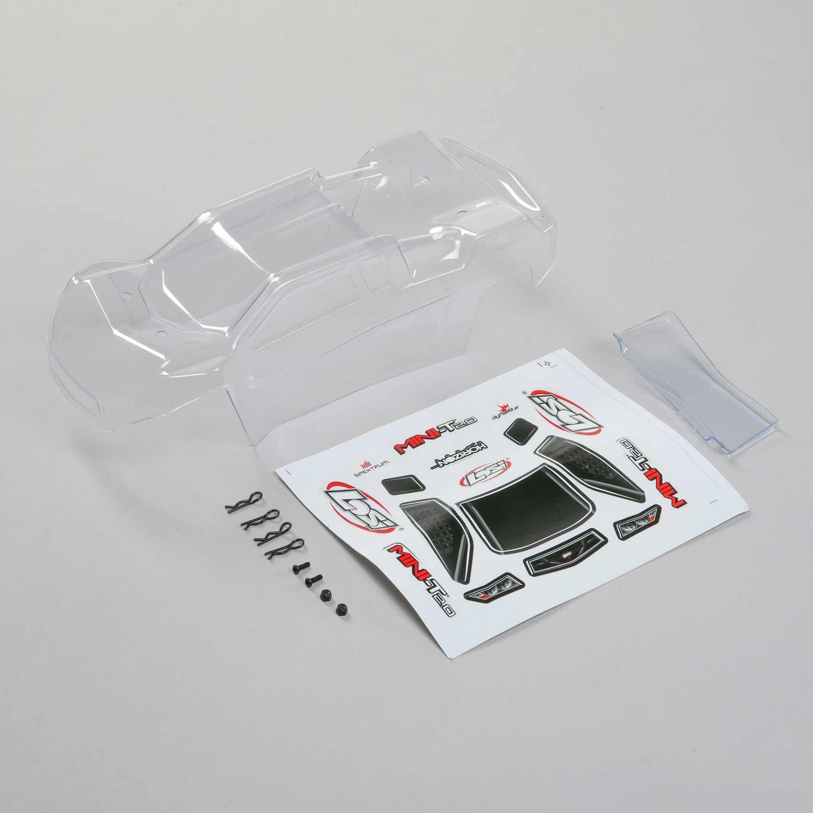 Losi Body, Clear: Mini-T 2.0 LOS210016 - Excel RC