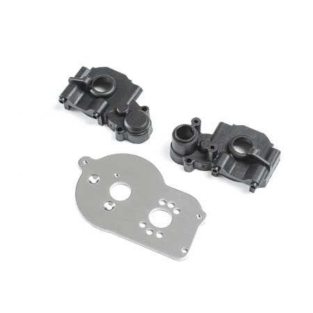 Losi Transmission Case & Motor Plate: Mini-B LOS212021 - Excel RC