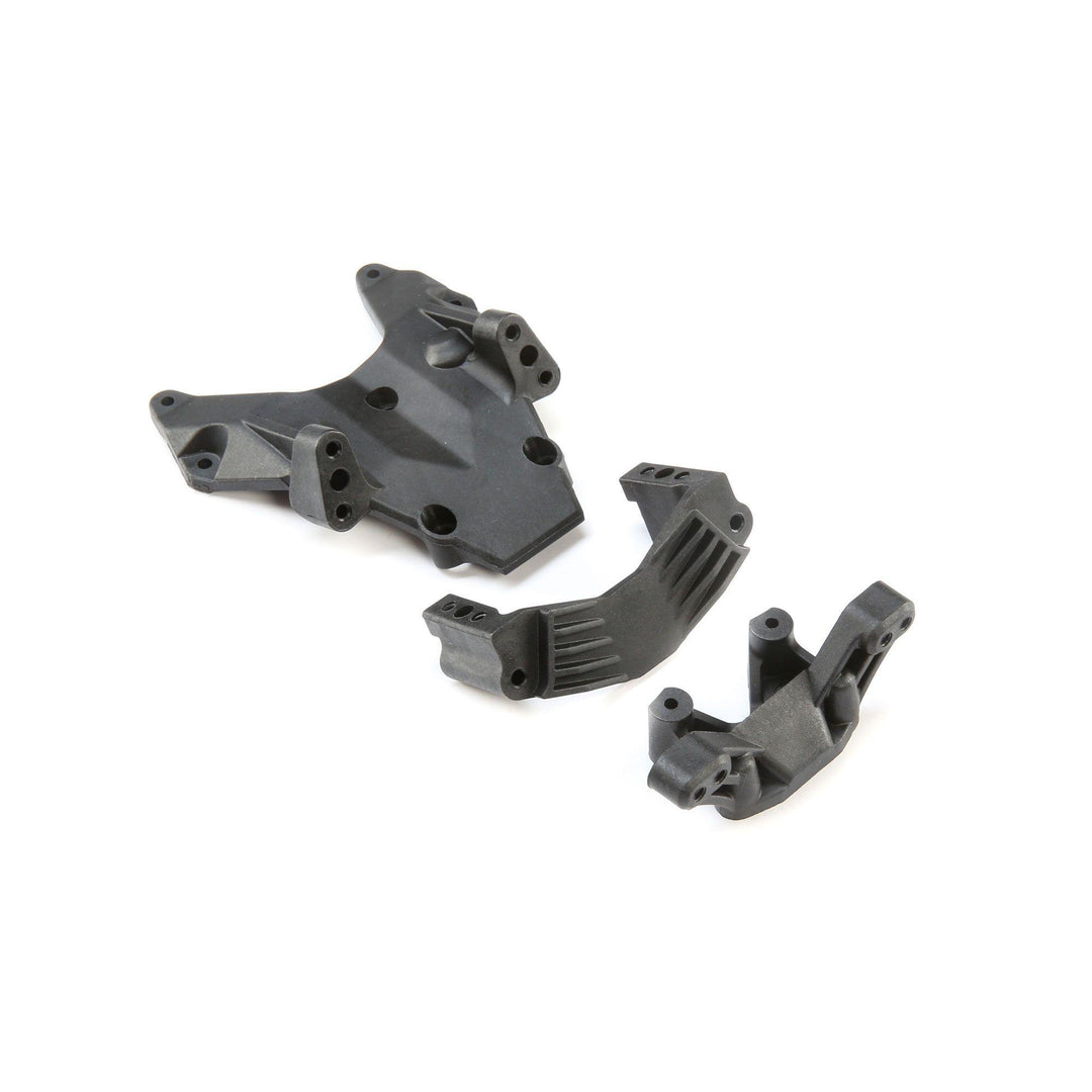 Losi Bulkhead, Camber Block &amp; Servo Mount: 22S LOS231045 - Excel RC