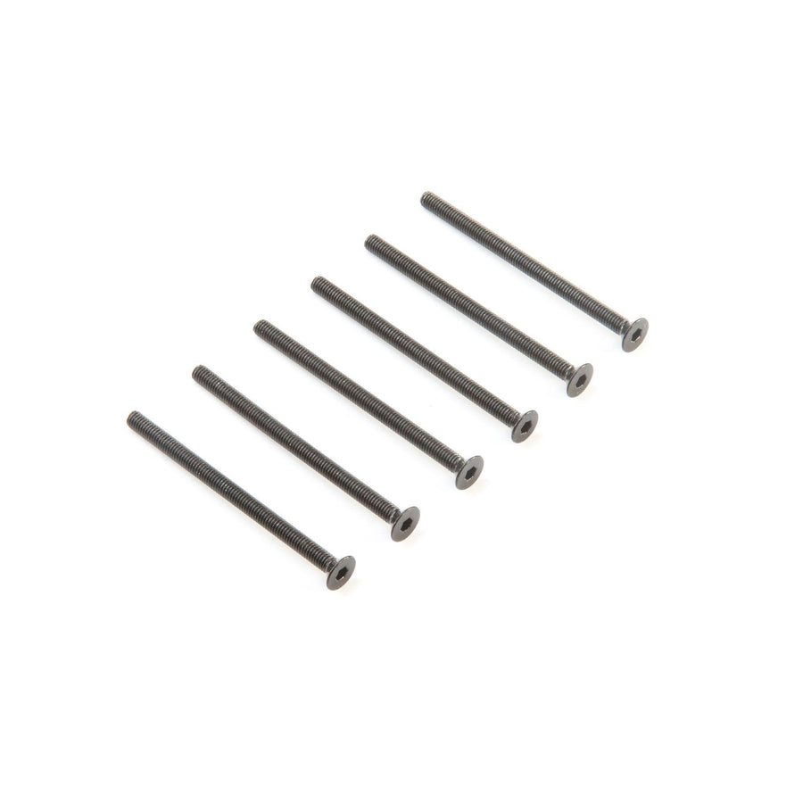 Losi M3 x 45mm Flat Head Screws (6) LOS235028 - Excel RC