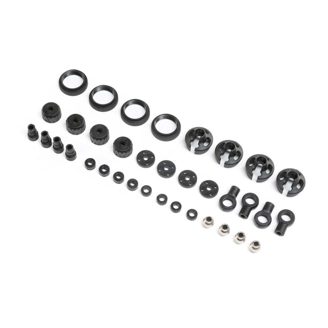 Losi Shock Plastics & Balls (4) LMT LOS243014