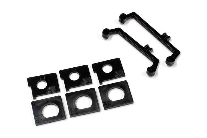 Kyosho Mini-Z MD306 Tie Rod & Motor Plate Set (MINI-Z FWD) - Excel RC
