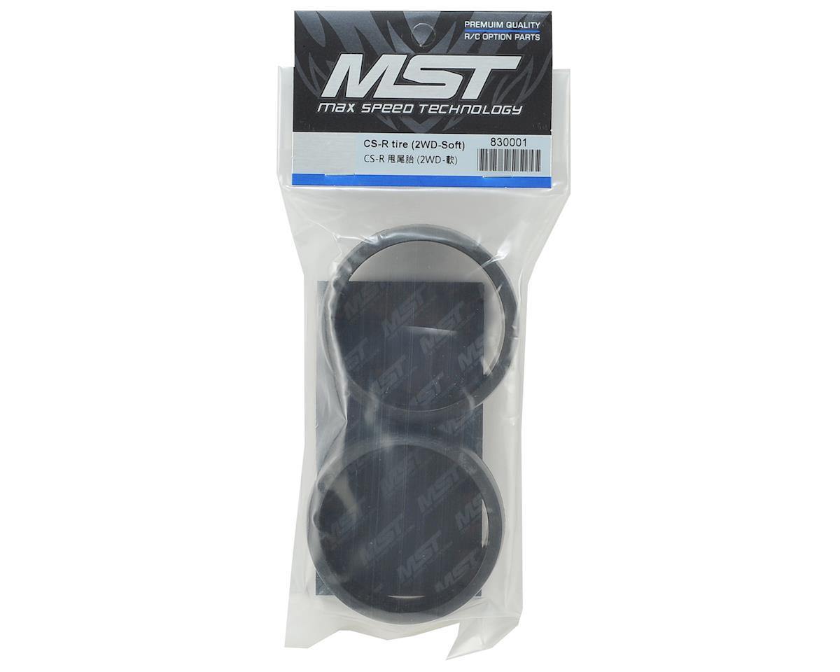 MST MXS-830001 CS-R tire (2WD-Soft) (2) - Excel RC