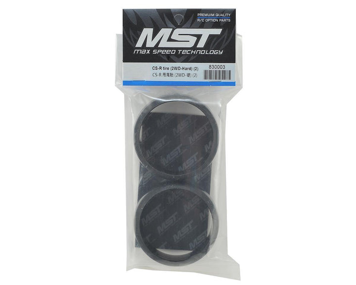 MST MXS-830003 CS-R tire (2WD-Hard) (2) - Excel RC