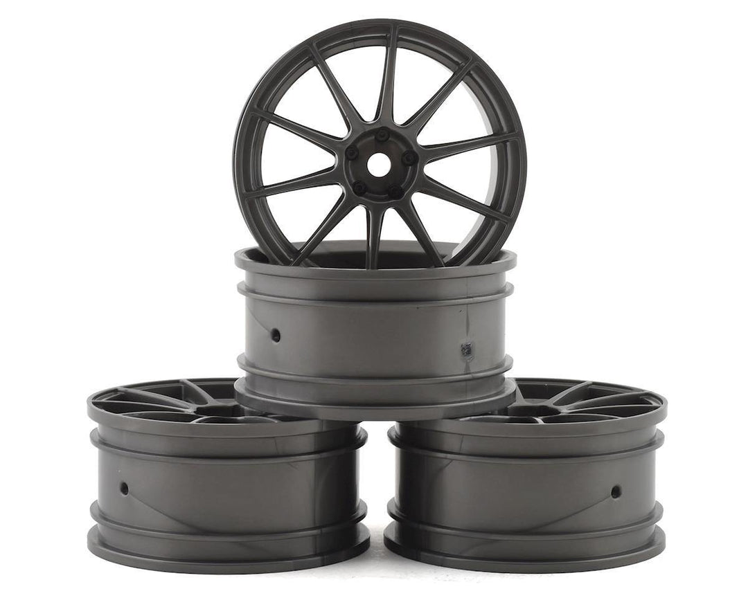 MST MXS-832058SG 5H Wheel Set (Silver Grey) (4) (+1) - Excel RC
