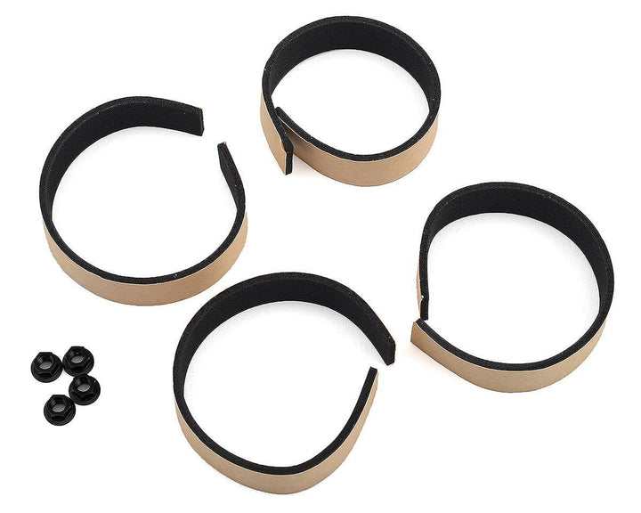 MST MXS-832102FS LM Wheel Set (Flat Silver) (4) (Offset Changeable) w/12mm Hex - Excel RC