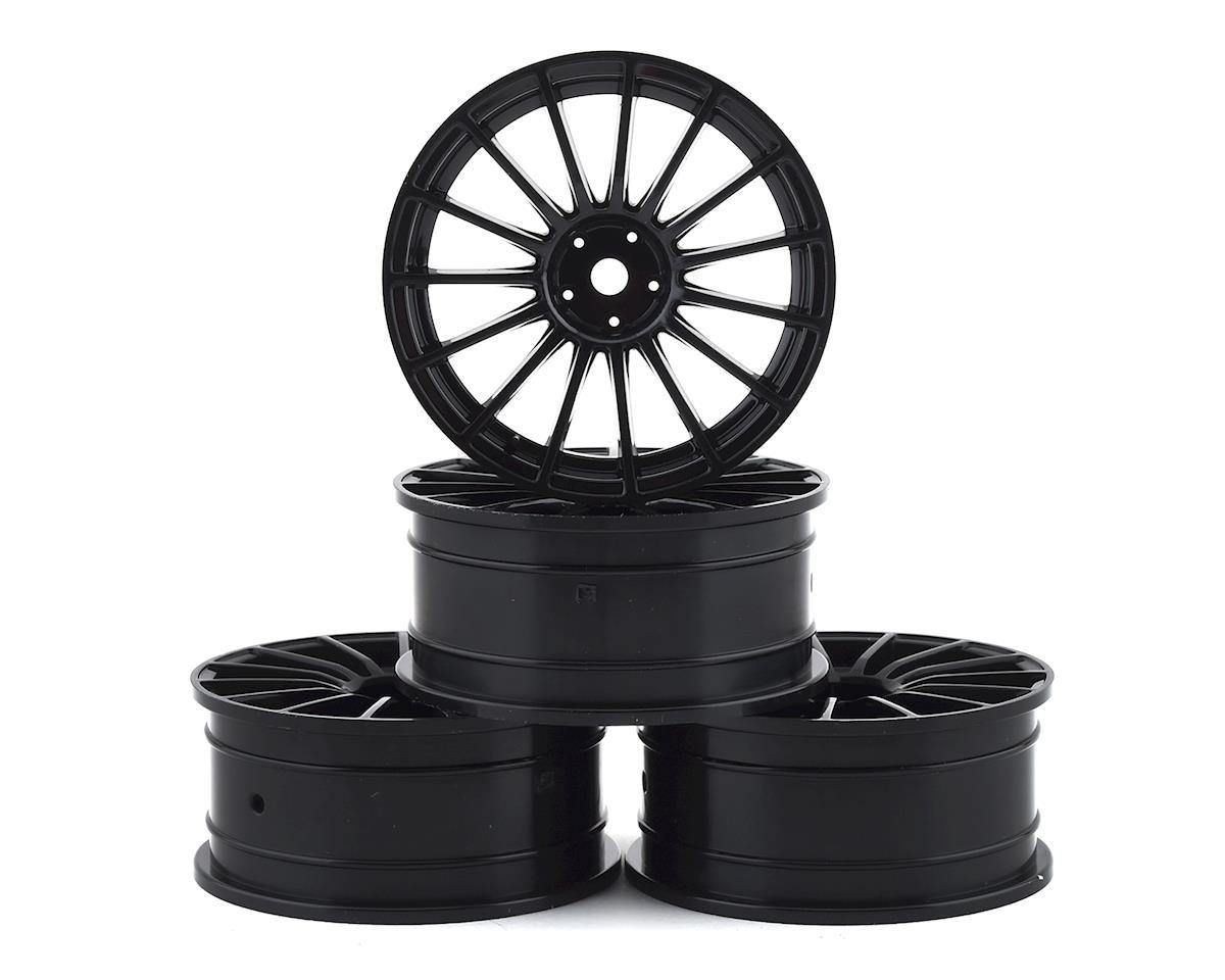 MST MXS-832502BK 24mm LM Wheel (Black) (4) (+0 Offset) - Excel RC