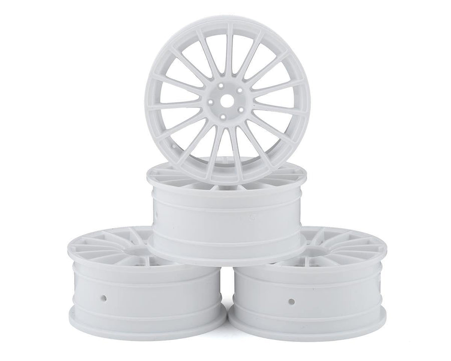 MST MXS-832502W 24mm LM Wheel (White) (4) (+0 Offset) - Excel RC