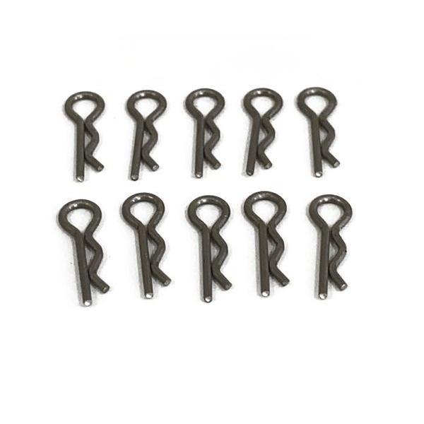 Nexx Racing Inox Micro Ultra Body Clip (10pcs) NX-150 - Excel RC