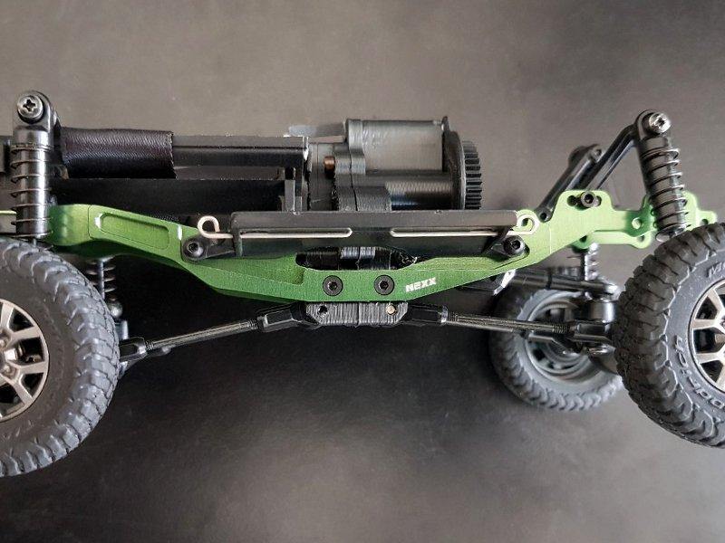 Nexx Racing CNC Aluminum Rails For Kyosho Mini-Z Crawler 4x4 NX-216 - Excel RC