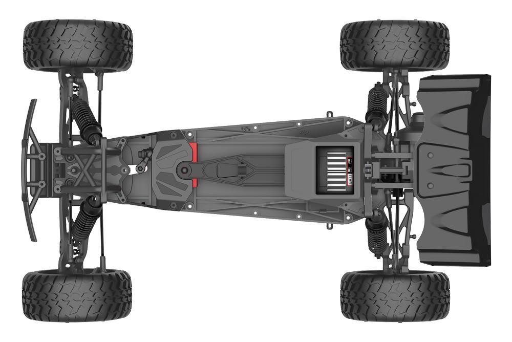 RedCat Racing PIRANHA 1/10 SCALE 2WD ELECTRIC TRUGGY - Excel RC
