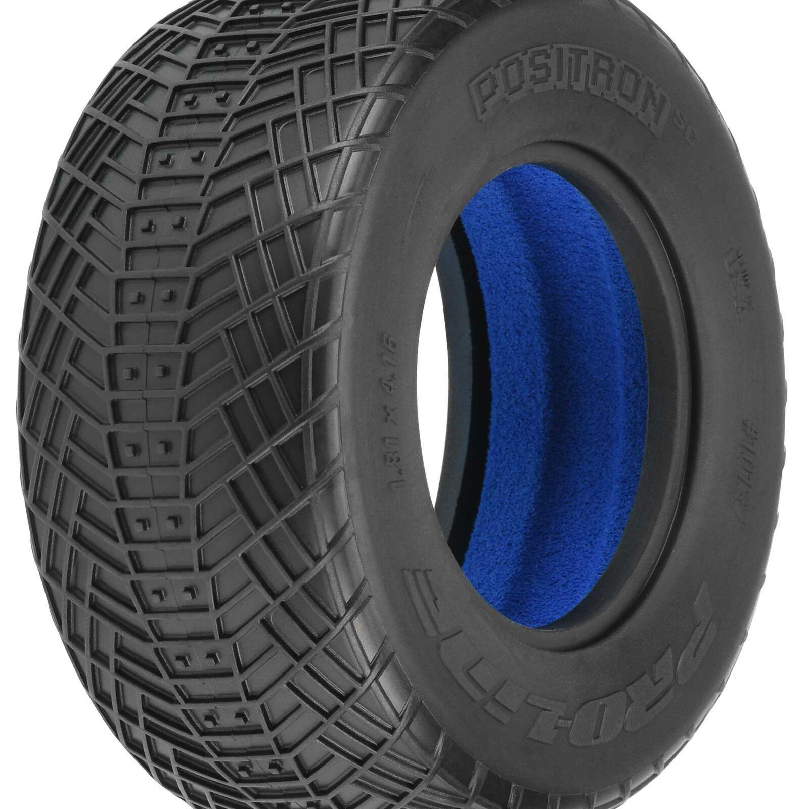 Pro-Line 1/10 Positron SC 2.2/3.0 M4 Tires (2): SCT Front and Rear PRO1013703 - Excel RC