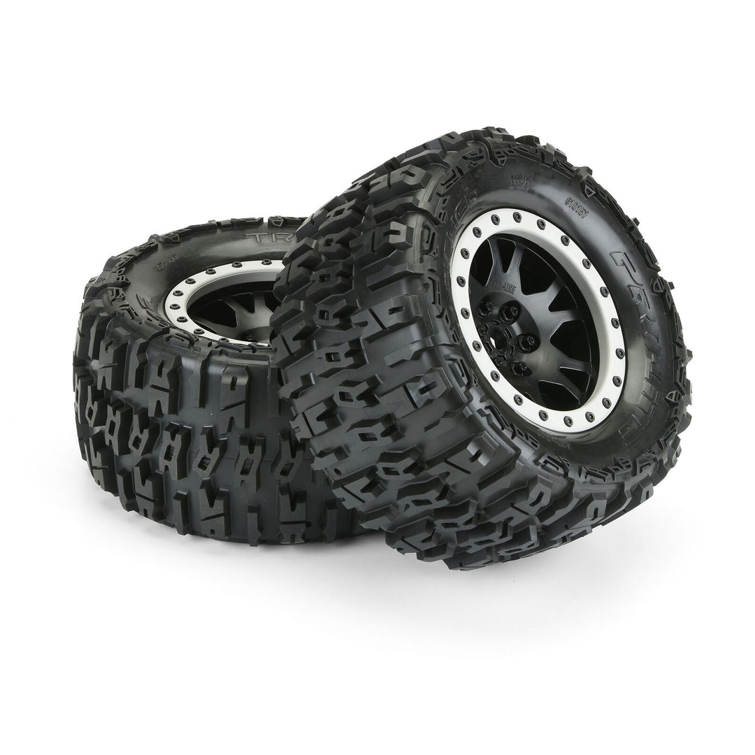 Pro-Line Trencher 4.3" X-MAXX MTD Impulse Black/Grey Front/Rear PRO1015113