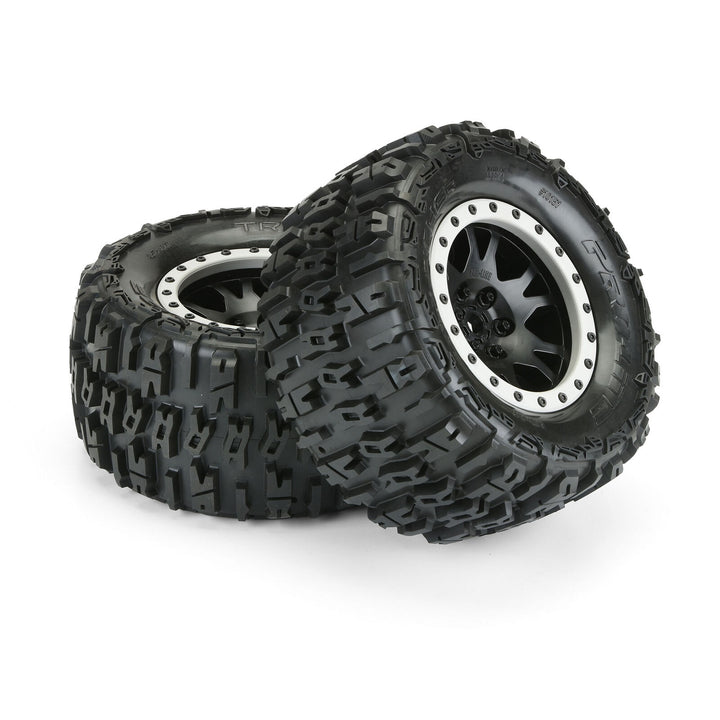 Pro-Line Trencher 4.3" X-MAXX MTD Impulse Black/Grey Front/Rear PRO1015113