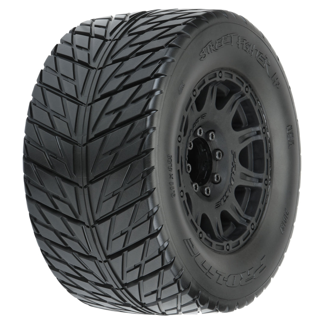 Street Fighter HP 3.8 BELTED Tires Mounted Raid Wheels