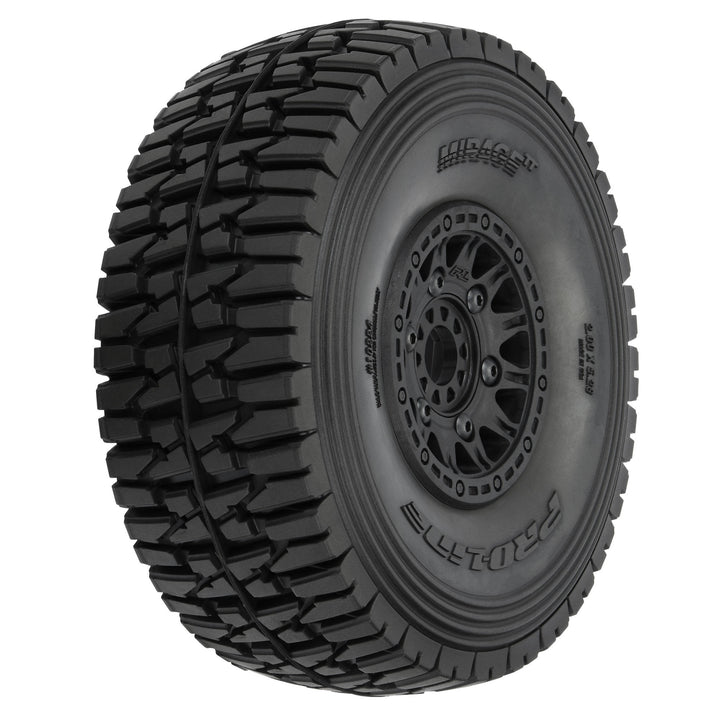 Pro-Line Racing 1/7 Mirage TT BELTED F/R Tires MTD 17mm Blk Raid (2): Mojave 6S, UDR PRO1022410