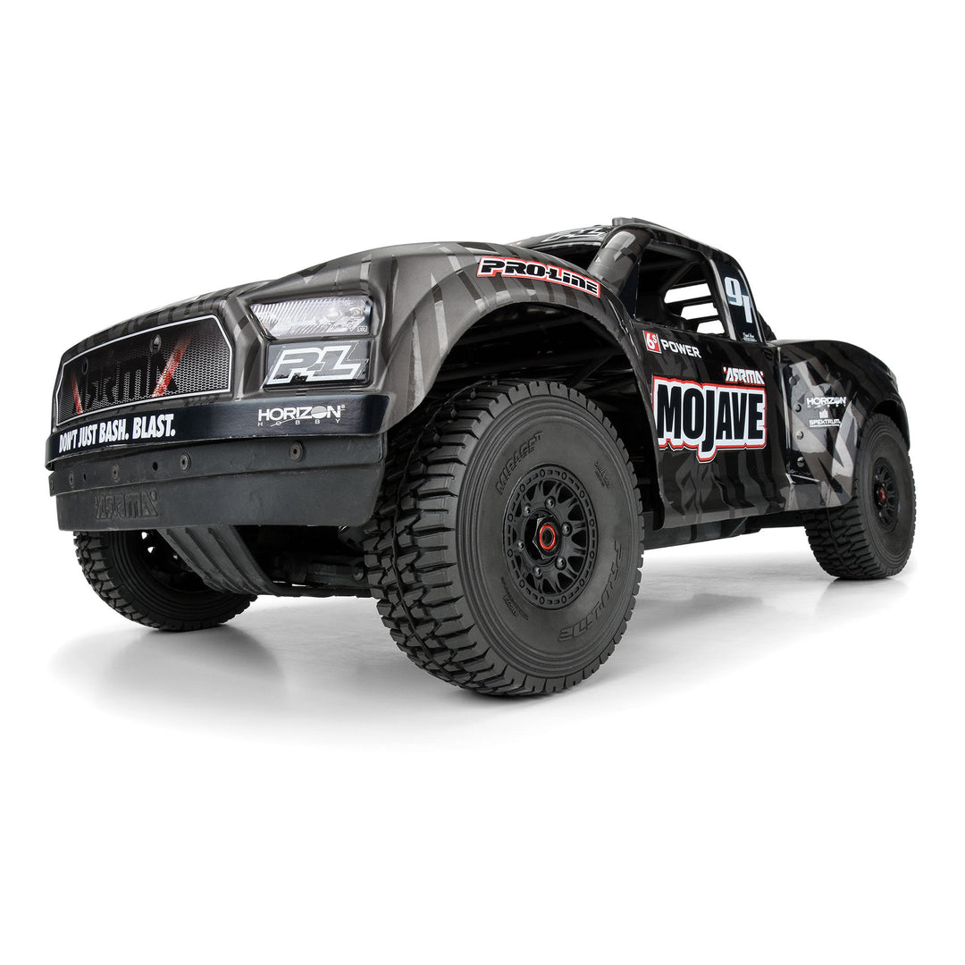 Pro-Line Racing 1/7 Mirage TT BELTED F/R Tires MTD 17mm Blk Raid (2): Mojave 6S, UDR PRO1022410