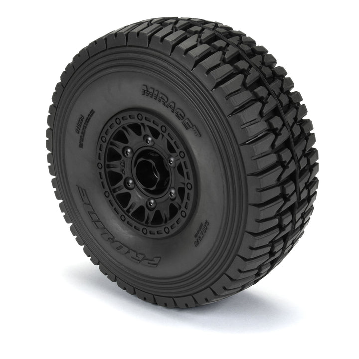 Pro-Line Racing 1/7 Mirage TT BELTED F/R Tires MTD 17mm Blk Raid (2): Mojave 6S, UDR PRO1022410