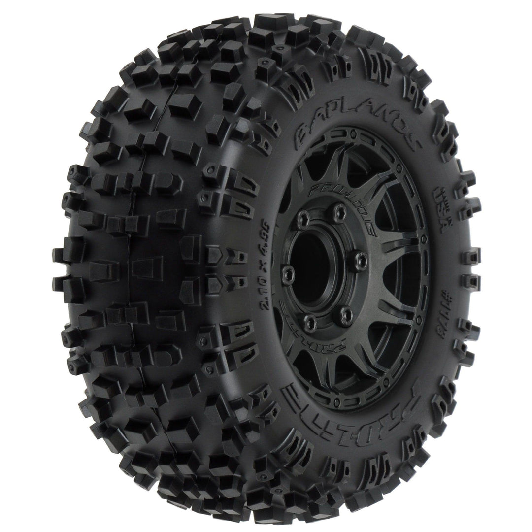Pro-Line Badlands 2.8" MTD Raid Black 6x30 F/R PRO117310 - Excel RC