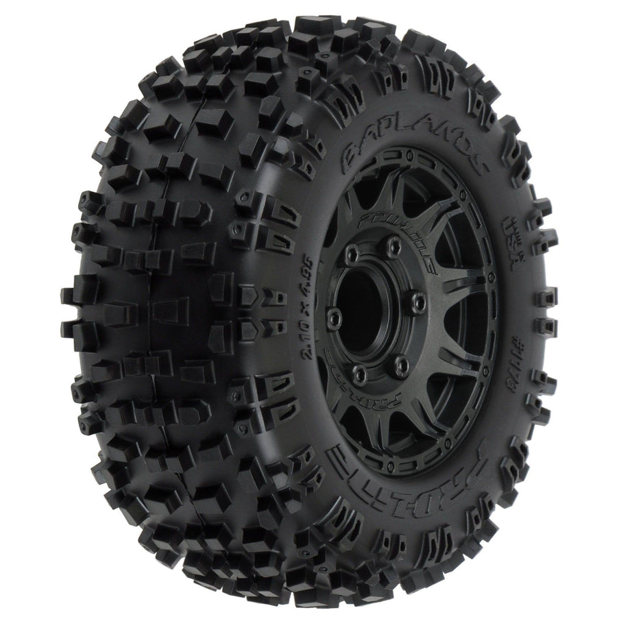 Pro-Line Badlands 2.8" MTD Raid Black 6x30 F/R PRO117310 - Excel RC